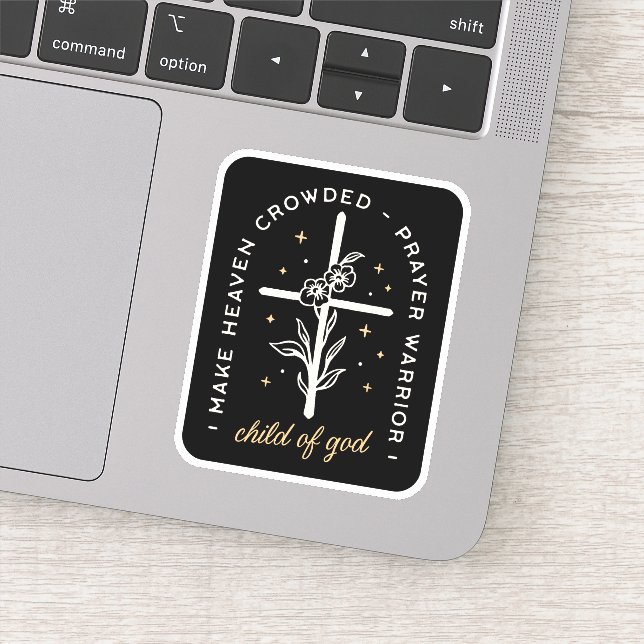 Pegatina Citas cristianas estéticas de academias oscuras (Detalle)