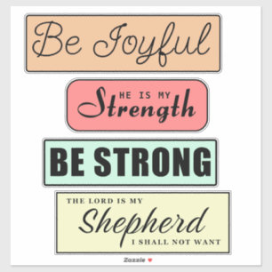 Pegatina Citas cristianas inspiradoras