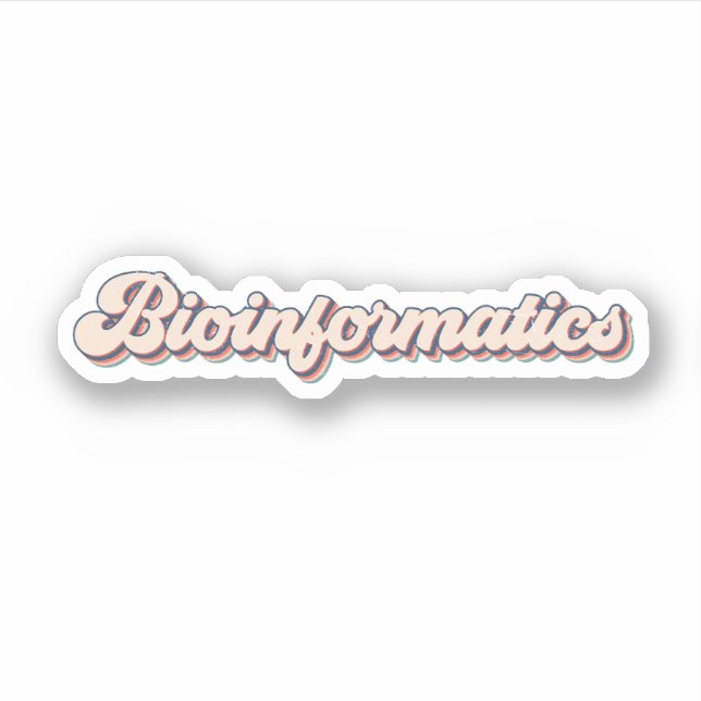 Pegatina Citas de bioinformática, Dichos de bioinformática0 (Anverso)
