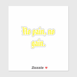 Pegatina Citas De Motivación De GIMNASIO Y Marrón Claro