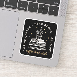 Pegatina Citas estéticas del grupo de lectura del café del