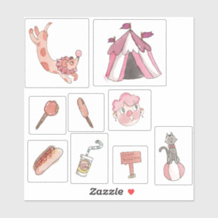 Pegatina Ciudad Circo