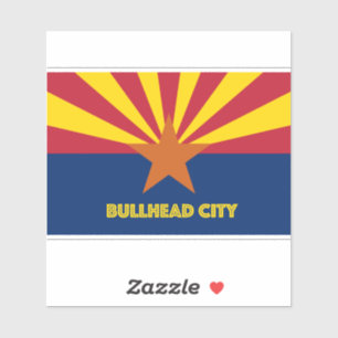 Pegatina Ciudad de Bullhead