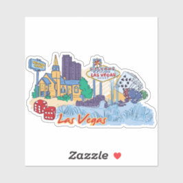 Pegatina Ciudad de Las Vigas