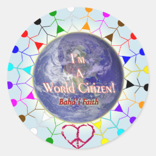Pegatina Ciudadano Mundial