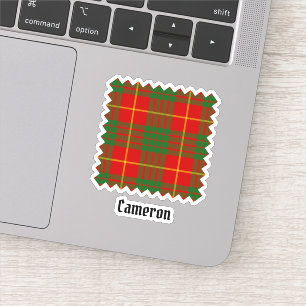 Pegatina Clan Cameron Tartan