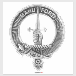 Pegatina clan mackay scotland badcar