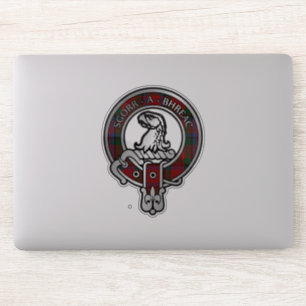 Pegatina Clan MacNeacail (MacNicol/Nicolson) Escudo y Tartá