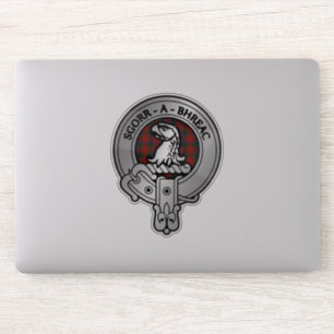 Pegatina Clan MacNeacail (MacNicol/Nicolson) Escudo y Tartá