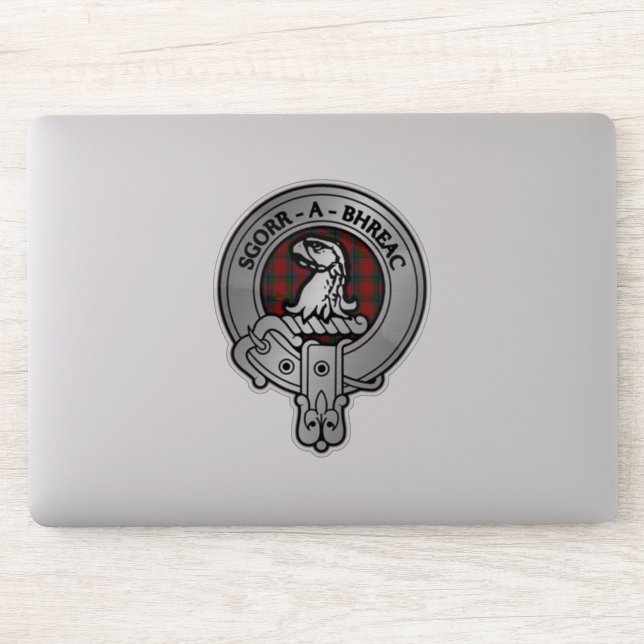 Pegatina Clan MacNeacail (MacNicol/Nicolson) Escudo y Tartá (Ordenador)