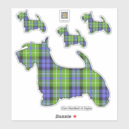 Pegatina Clan MacNeill de Gigha Scottie Sticker