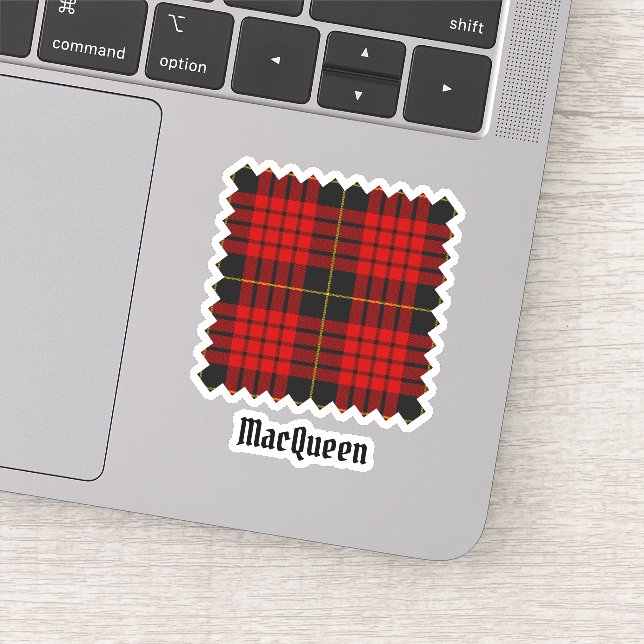 Pegatina Clan MacQueen Tartan (Detalle)