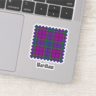 Pegatina Clan Wardlaw Tartan