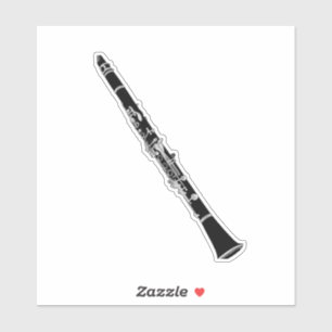 Pegatina Clarinete instrumento musical