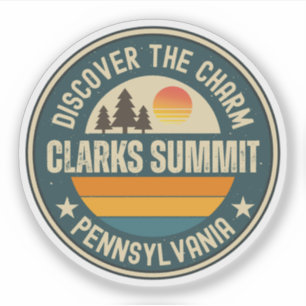 Pegatina Clarks Summit, Pensilvania