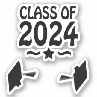 Pegatina Clase de ex alumnos de 2024