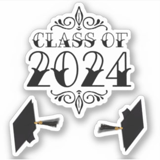 Pegatina Clase de ex alumnos de 2024