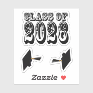 Pegatina Clase Occidental de Graduación 2026