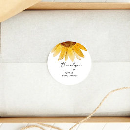 Pegatina clásica redonda para despedida de soltera