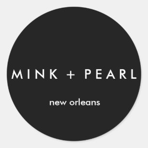 Pegatina clásico de B&W