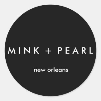 Pegatina clásico de B&W