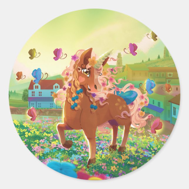 Pegatina clásico de Gwenhwyer (Anverso)