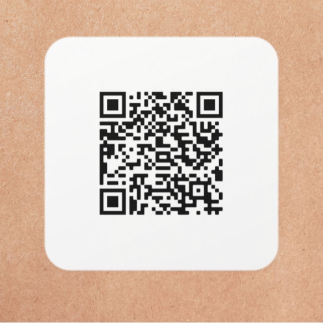 pegatina clásico del código QR del personalizado (Subido por el creador)
