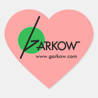 Pegatina clásico del corazón de Garkow