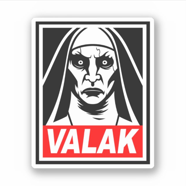 Pegatina Clásico esencial de Valak (Anverso)