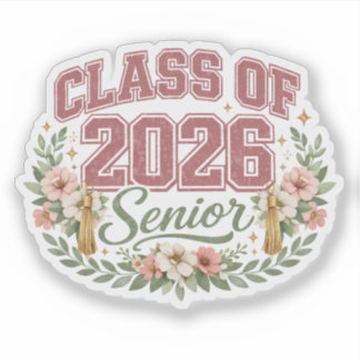 Pegatina Class of 2026 Senior Stickers | Graduation 2026 
