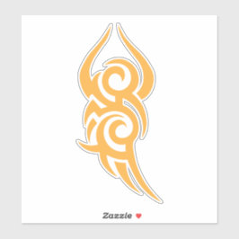 Pegatina Classic Tattoo Inspired Line Art Design