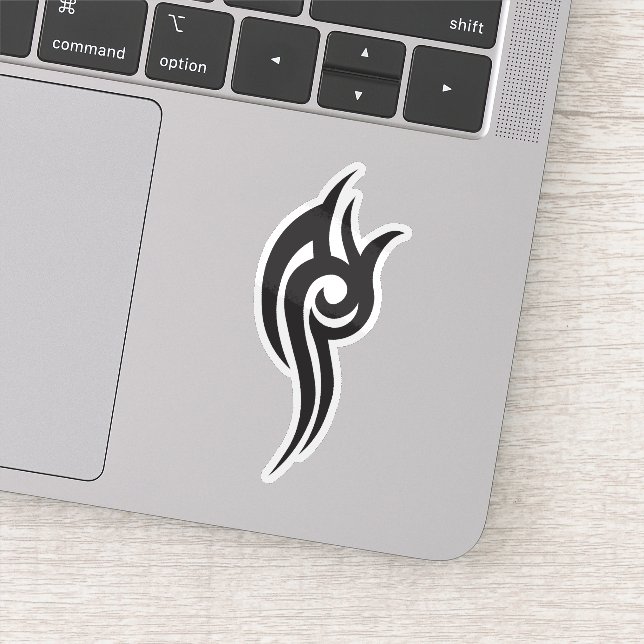 Pegatina Classic Tattoo Inspired Line Art Design (Detalle)