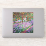 Pegatina Claude Monet - El jardín del artista en Giverny<br><div class="desc">El jardín del artista en Giverny / Le Jardin de l'artiste a Giverny - Claude Monet,  1900</div>