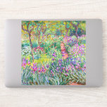 Pegatina Claude Monet - El jardín del Iris en Giverny<br><div class="desc">El Jardín Iris de Giverny / El Jardín del Artista en Giverny - Claude Monet,  1899-1900</div>