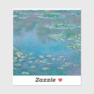 Pegatina Claude Monet - Lilis de agua