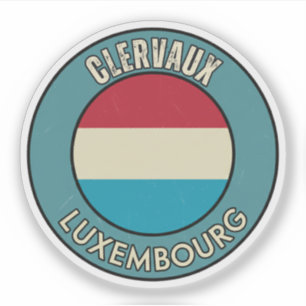 Pegatina Clervaux, Luxemburgo