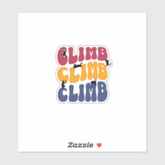 Pegatina Climb Cats Vintage Color Edition