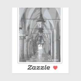 Pegatina Cloth Hall Cracovia, Polonia