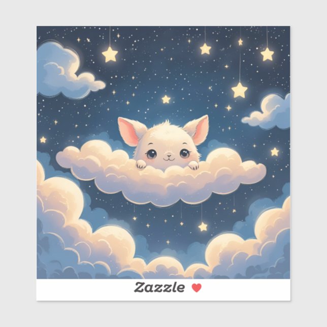 Pegatina Cloud Cuddles and Starry Snuggles (Hoja)