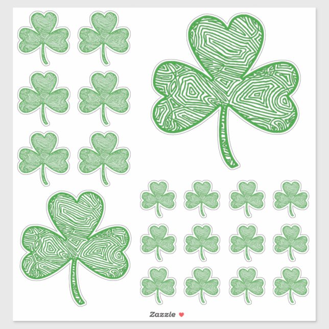 Pegatina Clover (Hoja)