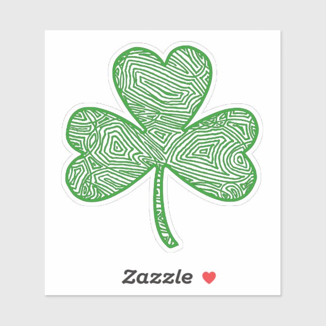 Pegatina Clover (Hoja)