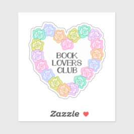 Pegatina Club de Amantes del Libro