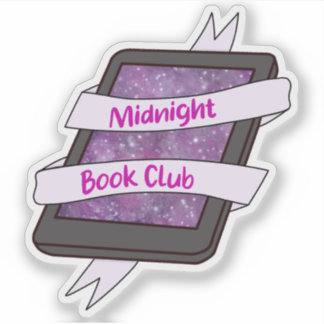 Pegatina Club de lectura Galaxy Midnight Kindle