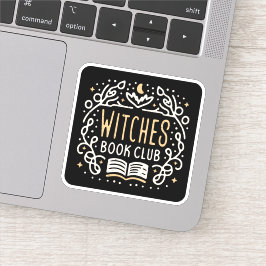 Pegatina Club de libros de brujas