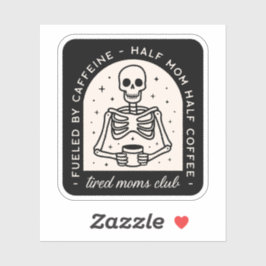 Pegatina Club de mamás cansadas