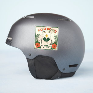 Pegatina Club de Pickleball Vintage Palm Beach Sticker Retr