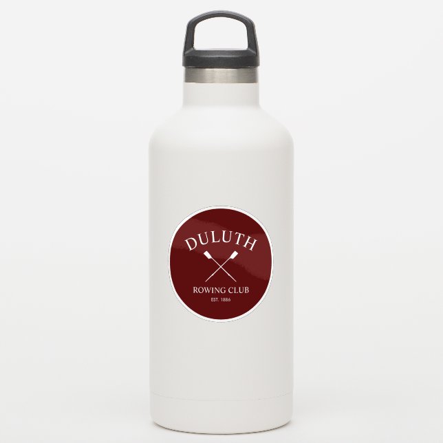 Pegatina Club de Remo Clásico (Botella de agua)