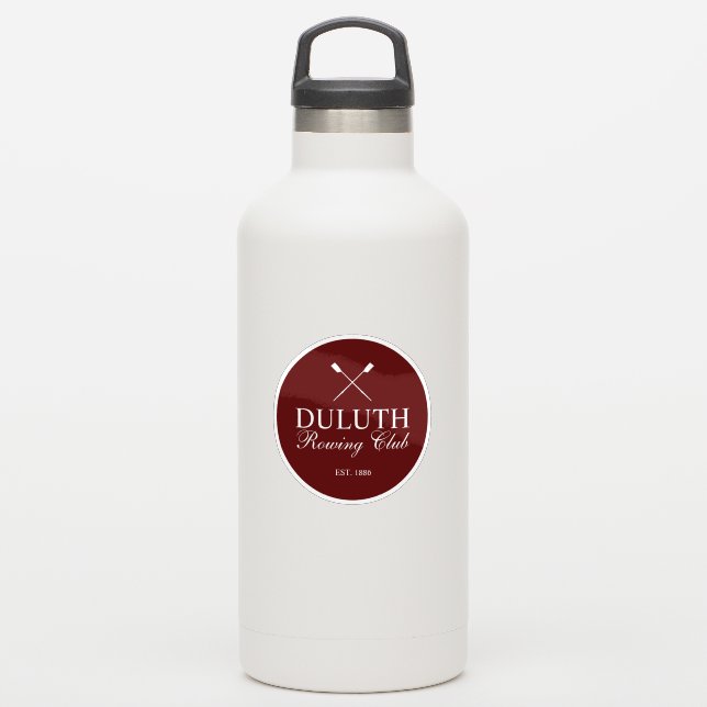 Pegatina Club de Remo Clásico (Botella de agua)