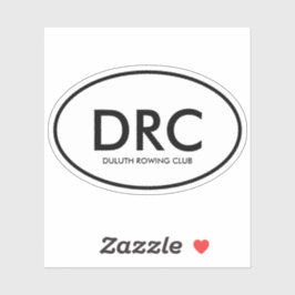 Pegatina Club de Remo Personalizado