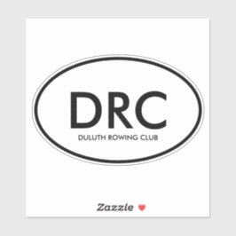 Pegatina Club de Remo Personalizado